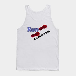 Hot Feet Run Antarctica Tank Top